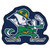 Notre Dame Fighting Irish Mascot Mat - Fighting Irish Logo