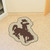 Wyoming Cowboys Mascot Mat - Cowboy Logo