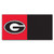 Georgia Bulldogs NCAA Team Carpet Tiles