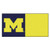 Michigan Wolverines NCAA Team Carpet Tiles