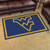 West Virginia Mountaineers 4'x6' Ultra Plush Area Rug