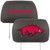 Arkansas Razorbacks Headrest Cover Set