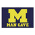 Michigan Wolverines Man Cave Starter Rug