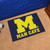 Michigan Wolverines Man Cave Starter Rug