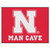 Nebraska Cornhuskers Man Cave All Star Mat