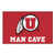 Utah Utes Man Cave Mat
