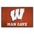 Wisconsin Badgers NCAA Man Cave Mat