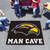 Southern Miss Golden Eagles Man Cave Tailgater Mat