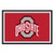 Ohio State Buckeyes 8'x10' Ultra Plush Area Rug