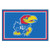 Kansas Jayhawks 8' x 10' Ultra Plush Area Rug