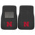 Nebraska Cornhuskers 2-pc Embroidered Car Mat Set