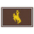 Wyoming Cowboys 4' x 6' Ultra Plush Area Rug