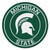 Michigan State Spartans Roundel Mat