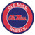 Ole Miss - Mississippi Rebels NCAA Round Mat