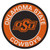 Oklahoma State Cowboys Round Mat