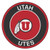 Utah Utes NCAA Round Mat