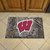 Wisconsin Badgers NCAA Camo Scraper Mat