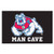 Fresno State Man Cave Mat - Black