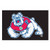 Fresno State Bulldogs NCAA Logo Black Mat