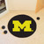 Michigan Wolverines Hockey Puck Mat