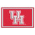 Houston Cougars 4'x6' Ultra Plush Area Rug