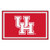 Houston Cougars NCAA 5' x 8' Ultra Plush Area Rug