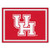 Houston Cougars 8'x10' Ultra Plush Area Rug