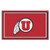 Utah Utes 4' x 6' Ultra Plush Area Rug
