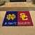 Notre Dame USC House Divided Mat