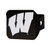 Wisconsin Badgers Black Hitch Cover