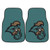 Coastal Carolina 2-pc Carpeted Car Mat Set