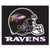 Baltimore Ravens Tailgater Mat - Helmet Logo