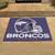 Denver Broncos Helmet All Star Mat