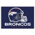 Denver Broncos NFL Mat - Helmet Logo
