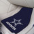 Dallas Cowboys 2-piece Carpet Car Mat Set