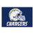 LA Chargers NFL Mat - Helmet Logo
