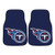 Tennessee Titans 2-pc Carpeted Car Mat Set