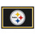 Pittsburgh Steelers 5' x 8' Ultra Plush Area Rug
