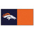 Denver Broncos NFL Team Carpet Tiles