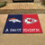 Denver Broncos - Kansas City Chiefs House Divided Mat