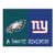 Philadelphia Eagles - New York Giants House Divided Mat