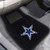 Dallas Cowboys 2-piece Embroidered Car Mat Set