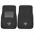 New Orleans Saints 2-pc Embroidered Car Mat Set