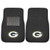Green Bay Packers 2-piece Embroidered Car Mat Set