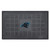 Carolina Panthers Medallion Door Mat