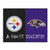 Pittsburgh Steelers - Baltimore Ravens House Divided Mat