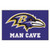 Baltimore Ravens Man Cave Mat