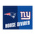 New England Patriots - New York Giants House Divided Mat