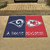 LA Rams - Kansas City Chiefs House Divided Rug