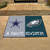 Dallas Cowboys - Philadelphia Eagles House Divided Rug